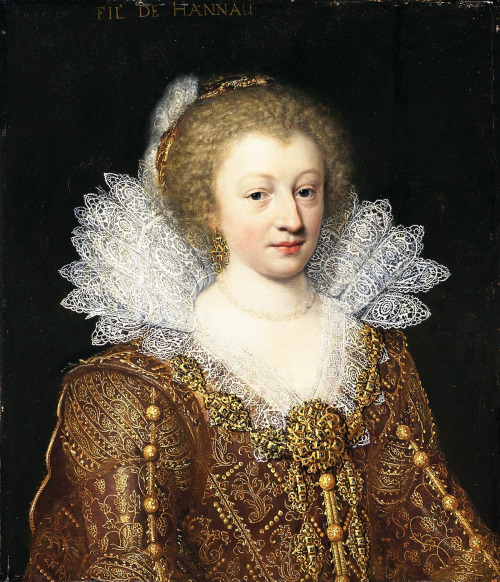 Portrait of Catharina Belgica by Jan Anthonisz van Ravesteyn, 1617