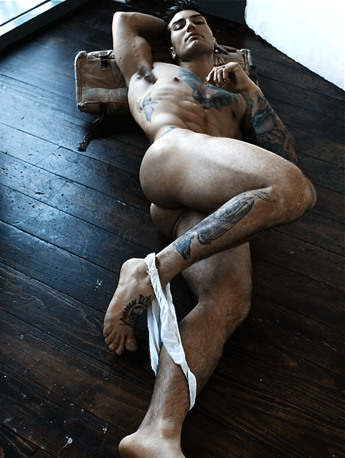 omgdeliciousmancandylove:Adam Von Rothfelder Model/MMA Fighter