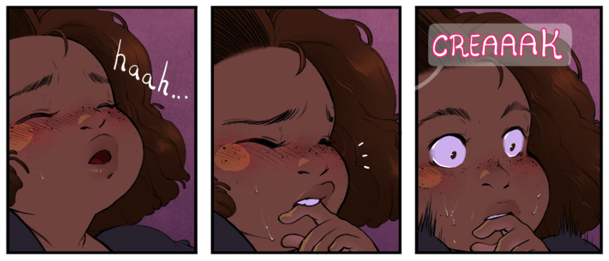 filthyfigments: Busted! Our genderqueer romance Breaking Etiquette by @bramblefix