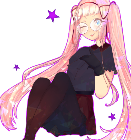 waiitwut:  A drawing of one of my oc’s i made for a group on DA. her name is Amity. ye