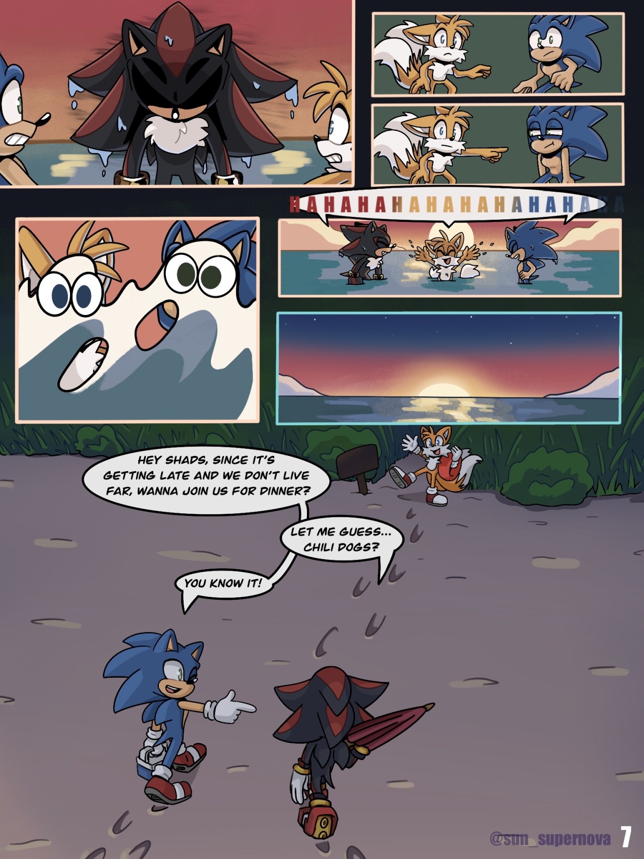 Sonic & Shadow Read SONADOW Fan Fictions! - MY EDGELORD 