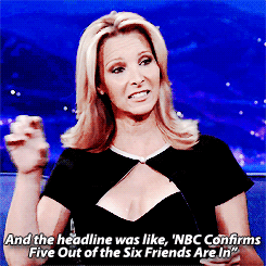 vivienvalentino:  lisa kudrow admits she fell for friends reunion hoax (x) 