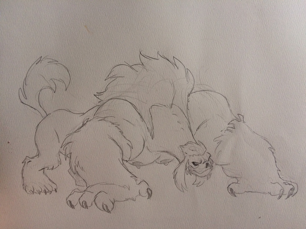 Sketches. Getting a better rhythm going.