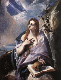 artist-elgreco:  Mary Magdalene in Penitence, El GrecoMedium: oil,canvashttps://www.wikiart.org/en/el-greco/mary-magdalene-in-penitence