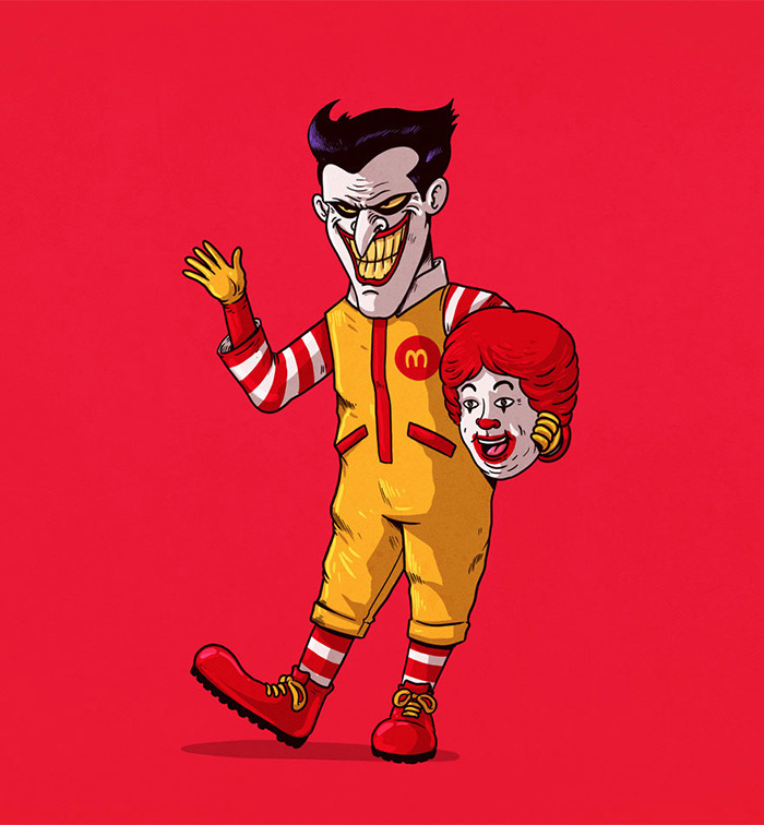 culturenlifestyle:Alex Solis unmasks The Secret Identities of Pop Culture Icons Alex