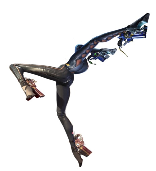 prfmemes:  bayonetta 2 legs on top of bayonetta 1 legs  