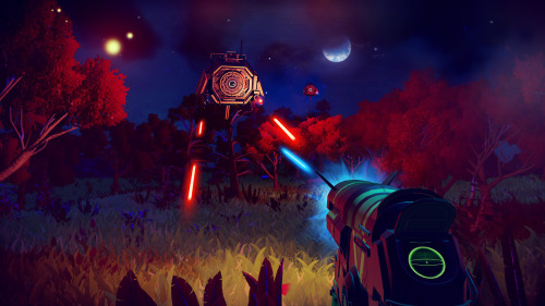 gamefreaksnz:   					No Man’s Sky E3 gameplay demo, new screens					During the Sony press conference at E3 2015, Hello Games gave viewers a brief taste of some No Man’s Sky gameplay.Check out the demo here. 