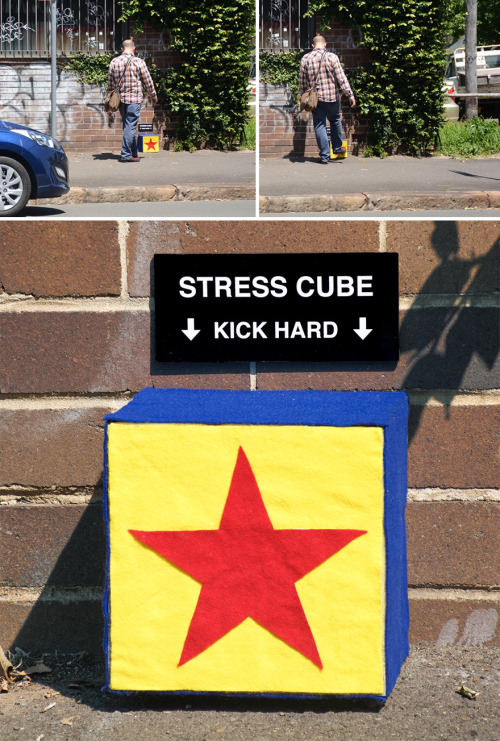 escapekit:Witty Street ArtSydney-based street artist Michael Pederson’s creates quirky street 