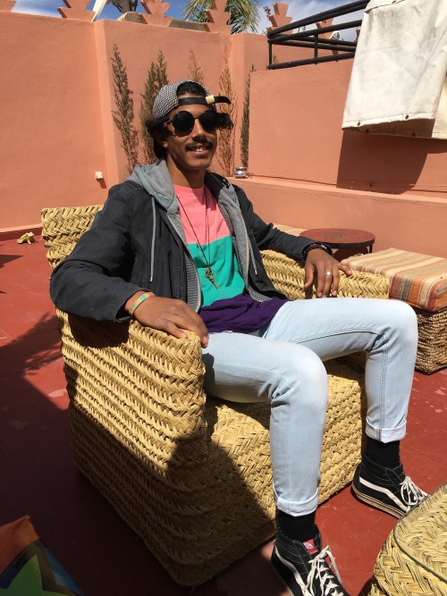 nipsndnaps:  This is Abdullah from Old Marrakech, Morocco.  I told him I’d make him tumblr famous in the US because he’s fresh af.  Reblog to make a young Moroccan kid happy 