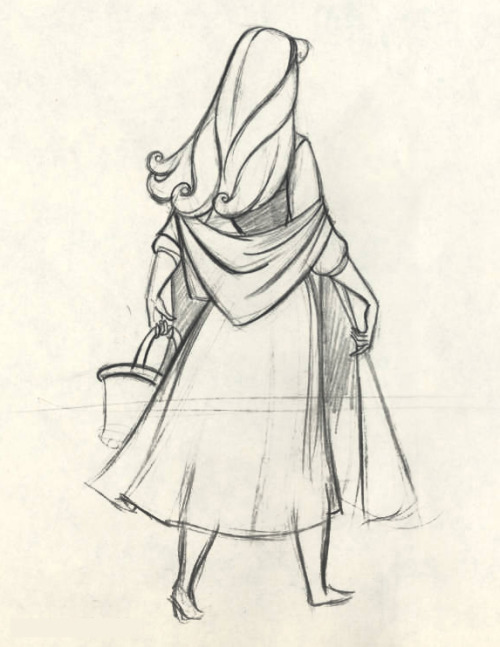 Different perspective of Briar Rose by Marc Davis (x)