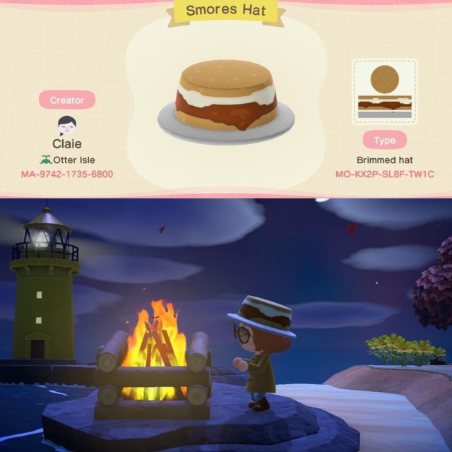 smores brimed hat