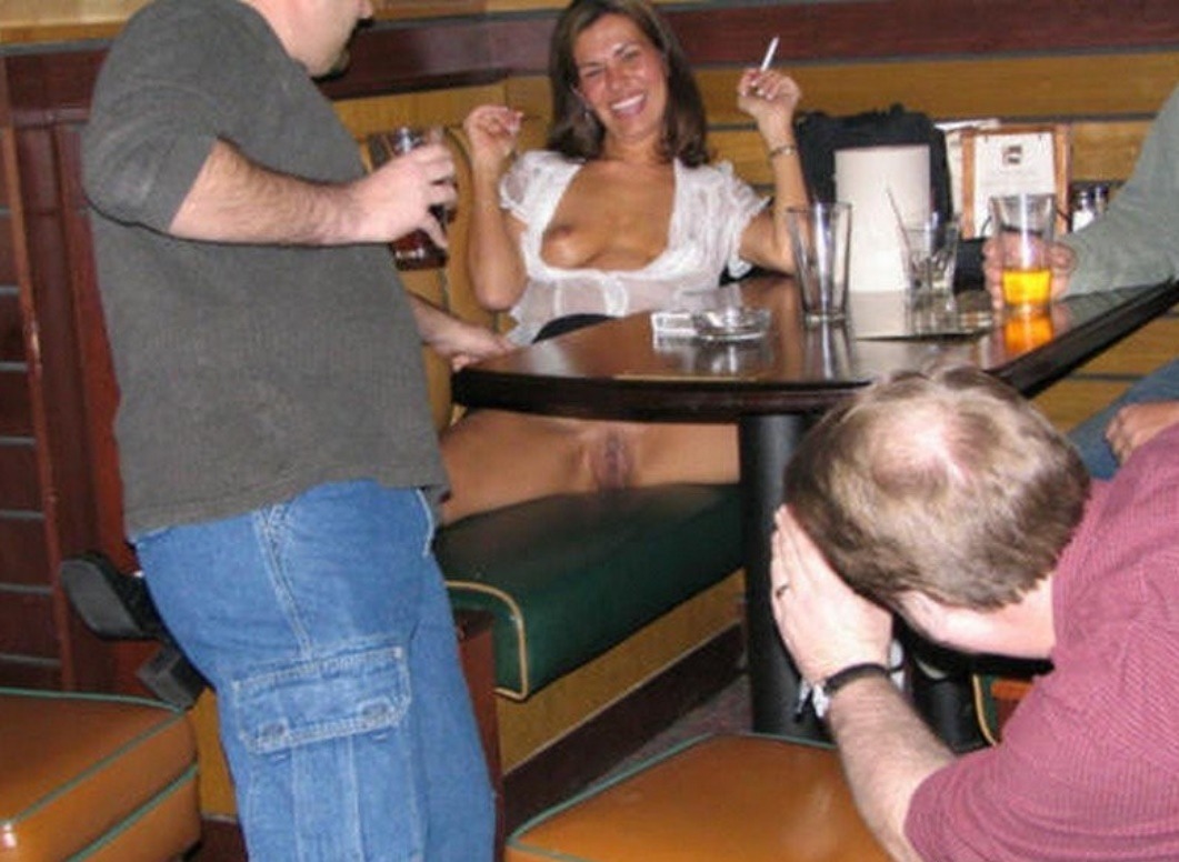 Sluts doing daring things