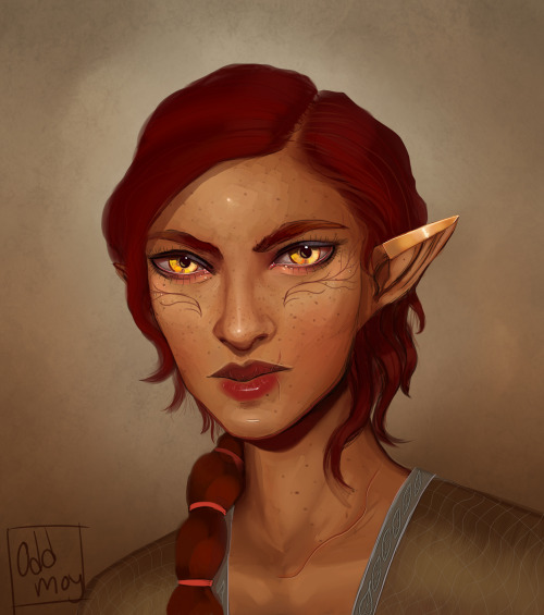 oddmoy:Another give away prize! This time, it’s @milabanillas gorgeous (o.O) Lupita Lavellan. This w