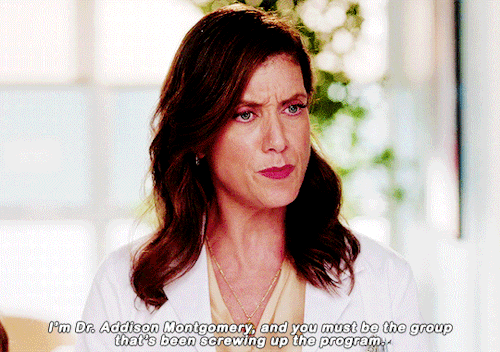 TOP 5/10 CHARACTERS PER SHOW (as Voted By My Followers) Grey's Anatomy Edition#4. Addison Montgomery