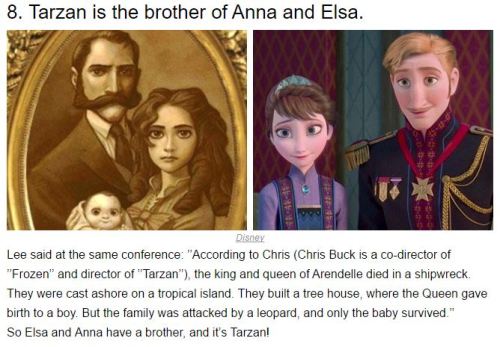 pr1nceshawn:  Interesting Theories About Disney Characters You May Not Know. 