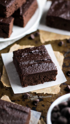 omg-yumtastic:  (Via: hoardingrecipes.tumblr.com)   Skinny Slow Cooker Fudgy Dark Chocolate Brownies - Get this recipe and more http://bit.do/dGsN  Oooh good lord