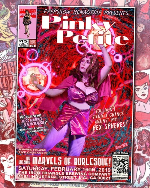 WHO will be crowned Miss Marvel Universe? See the magical PINKY PETITE cast a hex spell on you THIS 