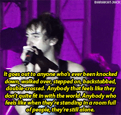 barakatjack:  This song goes out to anybody who has been told that the way that they