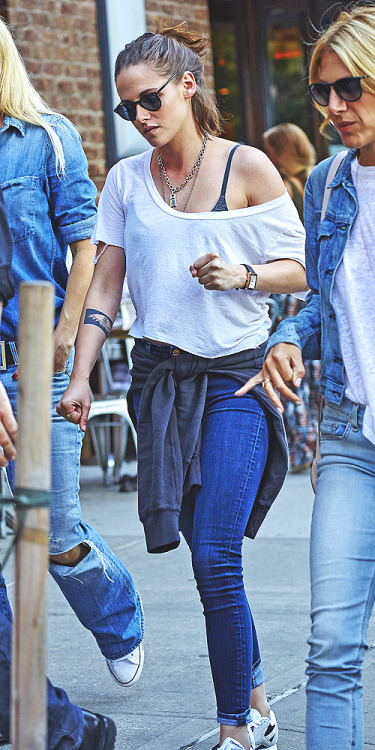 Kristen Stewart in NYC, august 2015