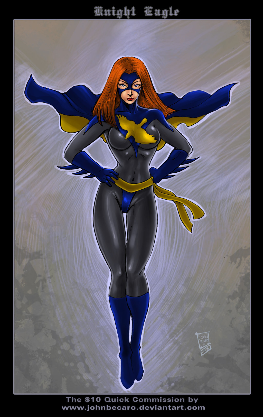 fantasy-scifi:  $10Commission: Knight Eagleby johnbecaro