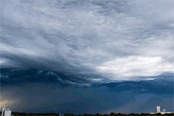 ted:  asylum-art:  Undulatus asperatus: Storm Chaser Captures Mesmerizing Time-Lapse of Clouds Rolling Like Ocean Waves “Undulatus asperatus” is a cloud formation proposed in 2009 that roughly translates to “roughened or agitated waves.” These
