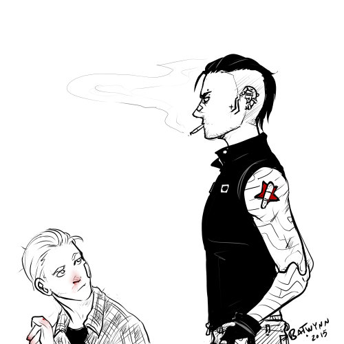 batwynn: More punk Bucky for selfdeclaredruler.