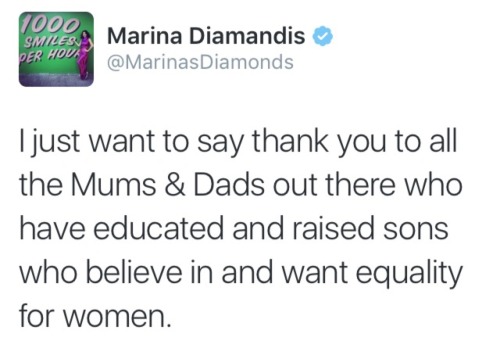 a-real-feminist:Thanks Marina.