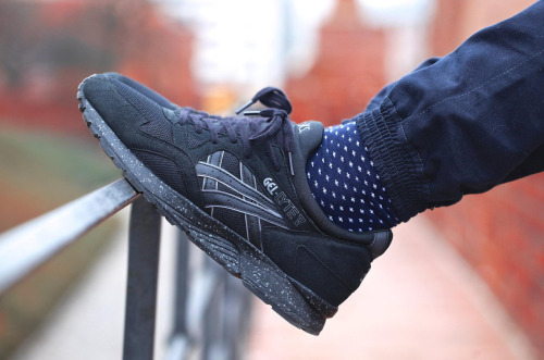 theshoefactory:  Asics Gel Lyte V ‘Black Speckle’ 