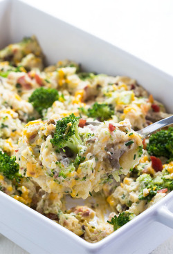 foodffs:  broccoli cheddar potato casseroleFollow