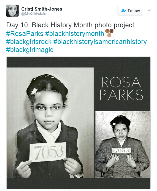 This 5-year-old's photo tribute to black history figures is so powerful
