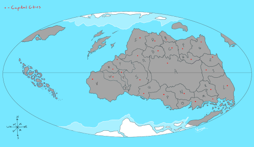 One Punch Man World Map Call Of The Void — I'll probably clean this up and add more details