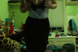 what-turns-me-0n:  Well hello cleavage!  