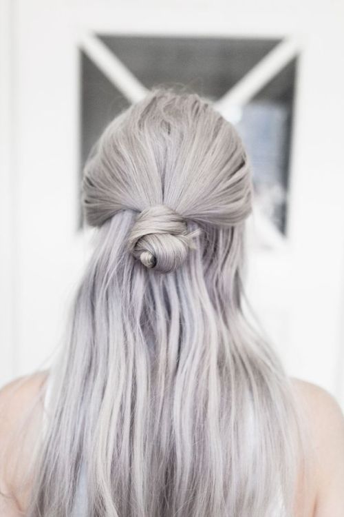 grey hair