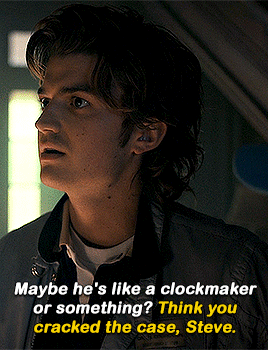 Steve Harrington Being An Adorable Dork 