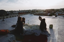 bronsonsnelling:  Rooftop picnic with my favorite ladies 