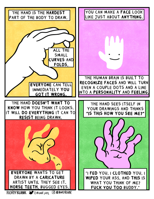 roryblank: Hands Do Not Want To Be Drawn