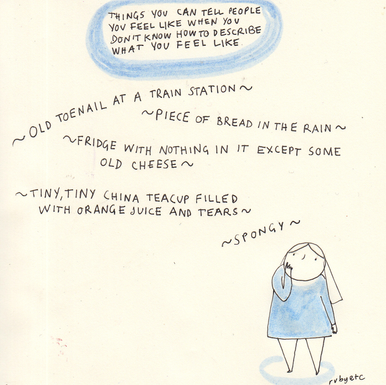 rubyetc:  mainly spongy 