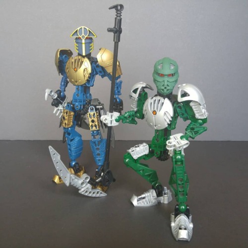 Introducing the traitors of Metru Nui, Toa Tuyet &amp; Toa Nidhiki. These two mark the start of my T