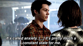 peterparkers:stiles stilinski + anxiety