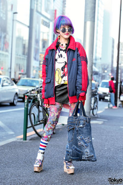 tokyo-fashion:  19-year-old Rikarin (Tumblr,