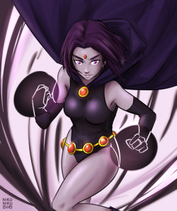 nikoniko808:  Raven and Starfire! support