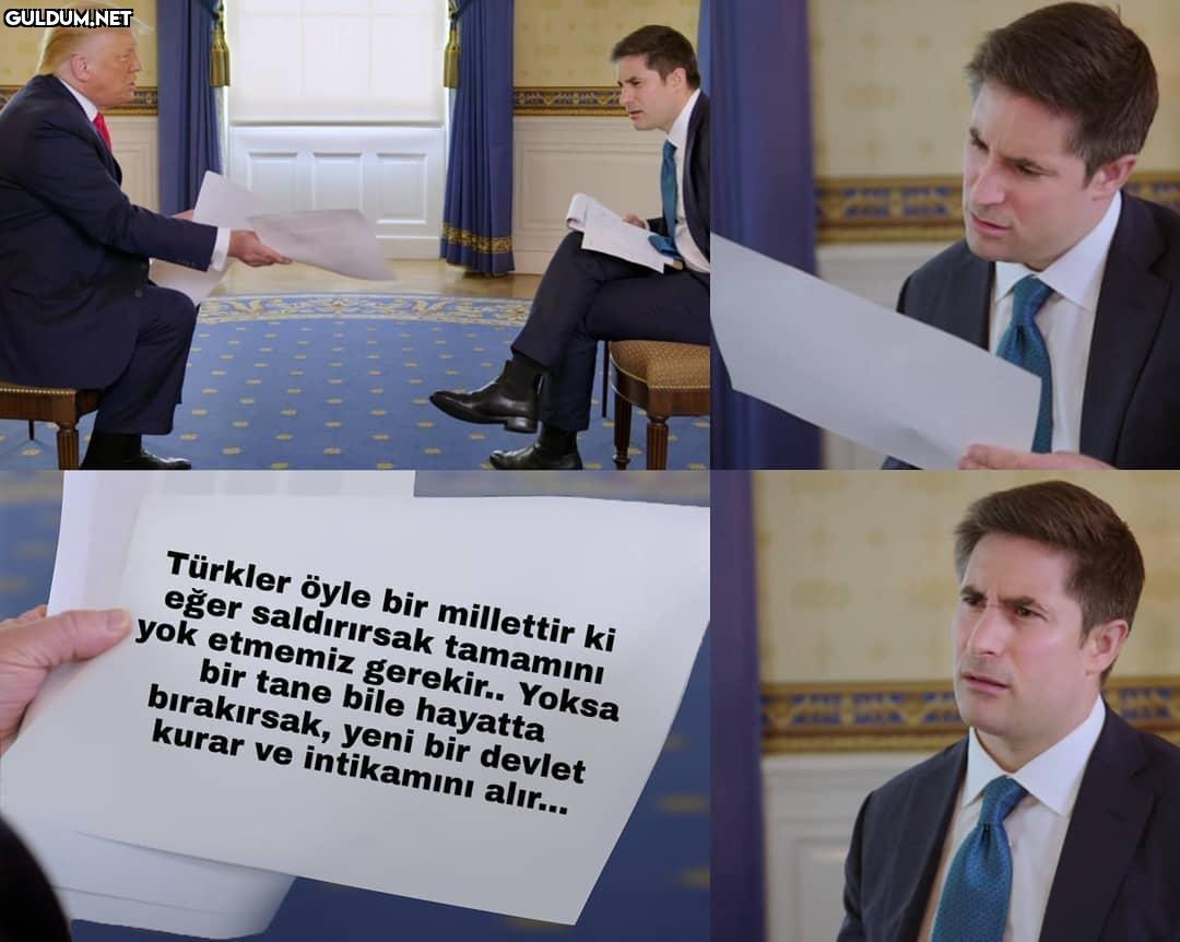 Aferin Trump.. Türkler...