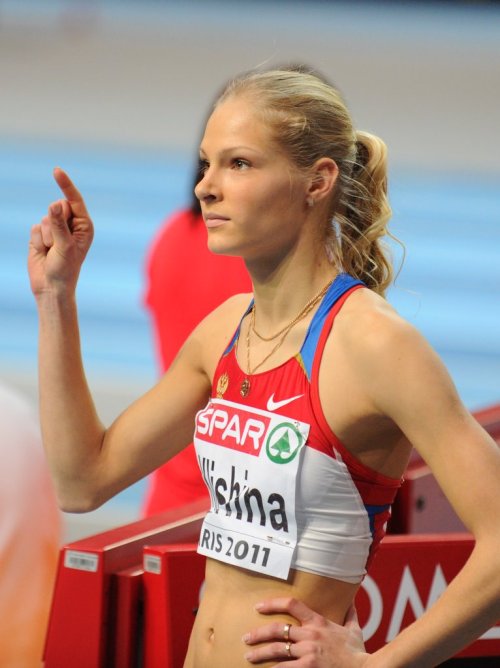 steveinaspeedo:  Hard Body of the Day: Russian long-jumper Darya Klishina. Click HERE for more “hard bodies of the day.”