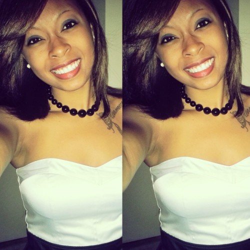 princesscourtwinter:   all white party.  That gorgoeus smile though >>>