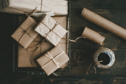 akachristiannaa:  Brown paper packages tied