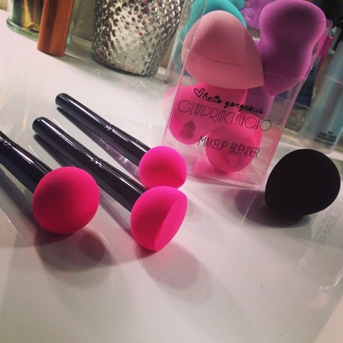 Thank you @glamprincessxoxo for my awesome makeup blenders. I&rsquo;m in heaven right now #glamp