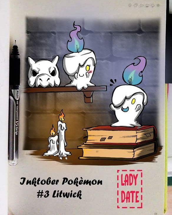 ladydate9652:  Day 3 Litwick! 