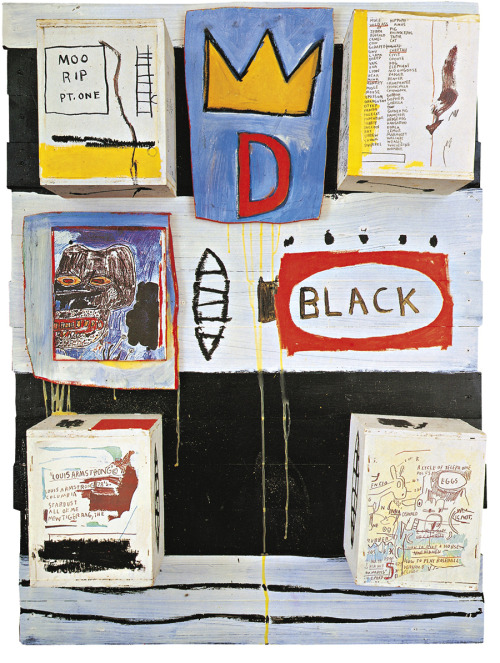 Jean-Michel Basquiat -  Jazz &  Black    (1986)