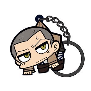 Preview of Tsumamare’s new Shingeki no Kyojin “pinched” rubber phonejack straps (Also available as keychain rings)!Release Date: Late May 2016Retail Price: 648 Yen Each