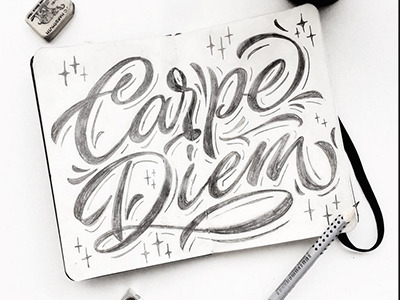 graphicdesignblg:
“ Sketch “Carpe Diem” by  kirillrichert
Follow us on Instagram @graphicdesignblg
”